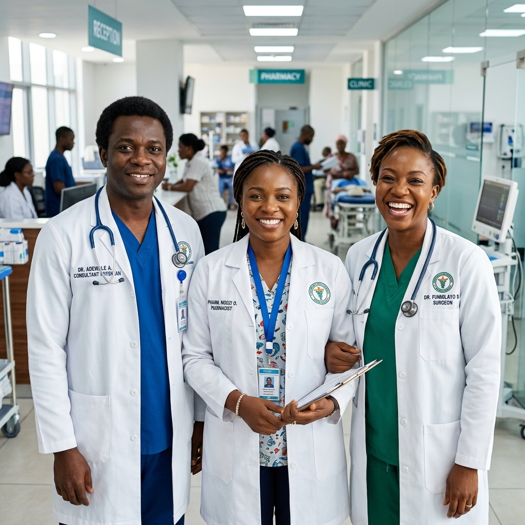 Nigerian healthcare professionals
